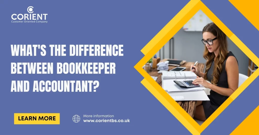 difference between bookkeeper and accountant