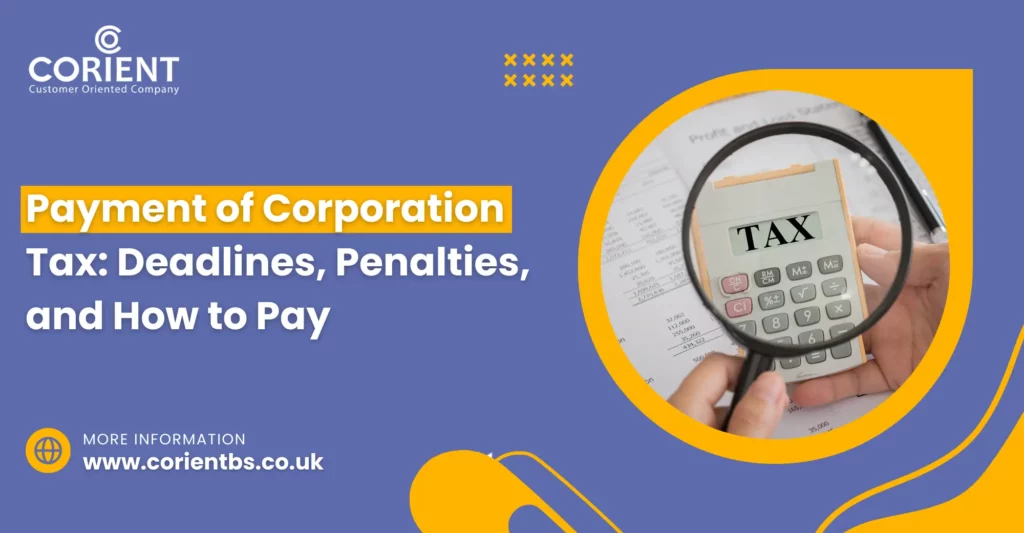 Payment of Corporation Tax